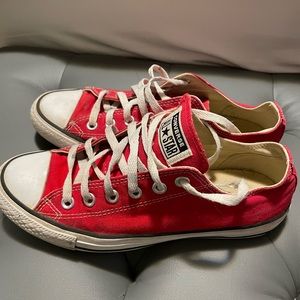 Red Chuck Taylor Converse